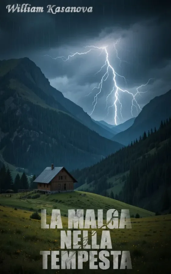 La malga nella tempesta